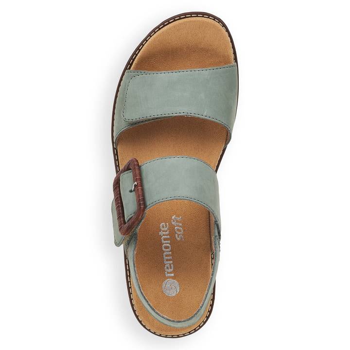 Remonte Artikelnummer D2067-52 remonte Damen Riemchensandalen kaktusgrün Begrenzt auf 3 Tage