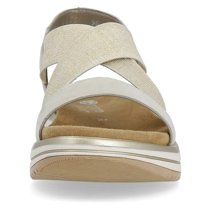 Remonte Artikelnummer D1J50-90 remonte Damen Riemchensandalen gold-silbermetallic Im Verkauf