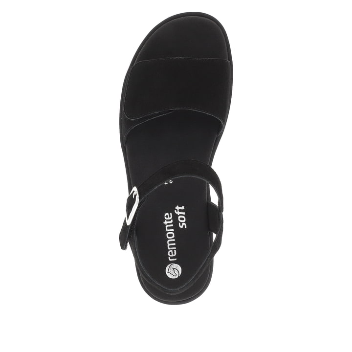 Remonte Artikelnummer D1N50-00 remonte Damen Riemchensandalen nachtschwarz zollfrei