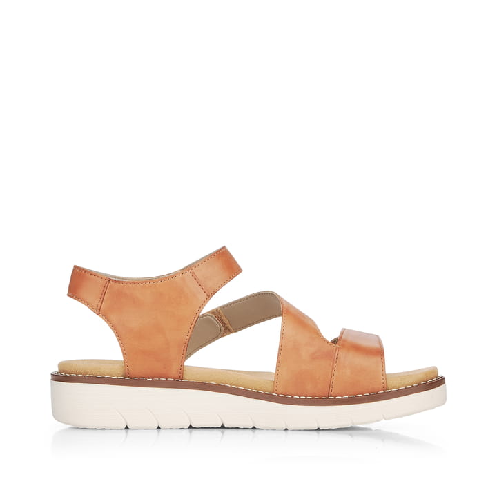 Remonte Artikelnummer D2050-24 remonte Damen Riemchensandalen karamellbraun 50% Rabatt für begrenzte Zeit