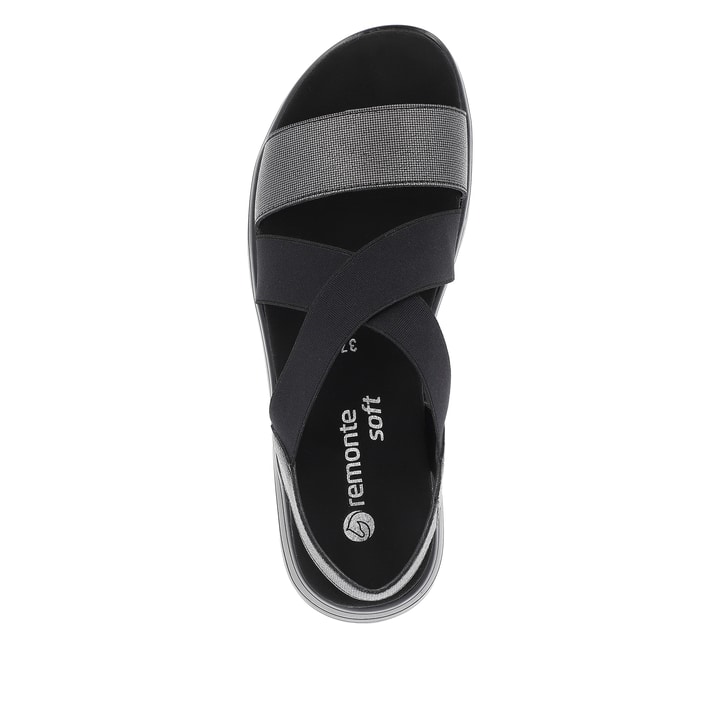 Remonte Artikelnummer D1J50-02 remonte Damen Riemchensandalen stahlschwarz Online
