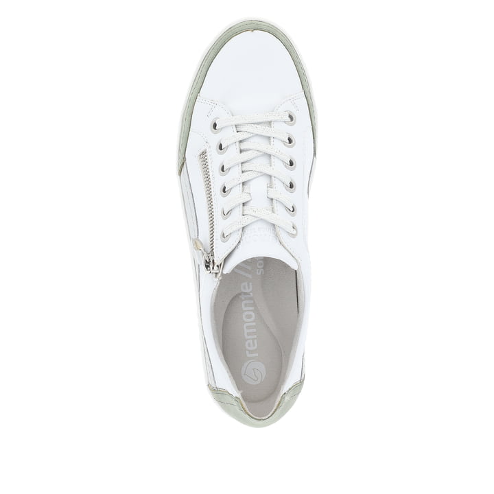 Remonte Artikelnummer D5826-80 remonte Damen Sneaker reinweiß-khakigrün Angebote