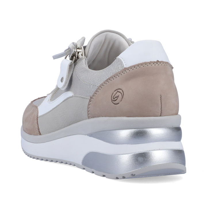 Remonte Artikelnummer D2410-40 remonte Damen Sneaker platingrau-sandbeige Günstiger Verkauf