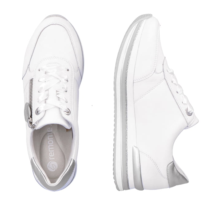 Remonte Artikelnummer D1313-82 remonte Damen Sneaker edelweiß-silber Blitzverkäufe