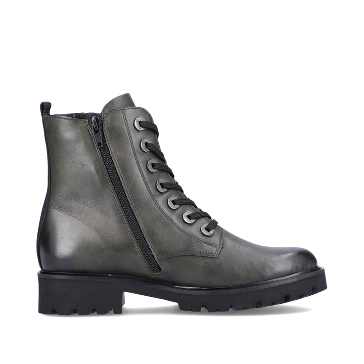 Remonte Artikelnummer D8671-52 remonte Damen Schnürstiefel grüngrau Exklusivangebot