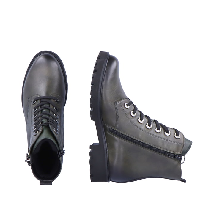 Remonte Artikelnummer D8671-52 remonte Damen Schnürstiefel grüngrau Exklusivangebot
