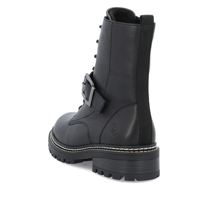Remonte Artikelnummer D0B78-01 remonte Damen Biker Boots nachtschwarz Preisnachlass