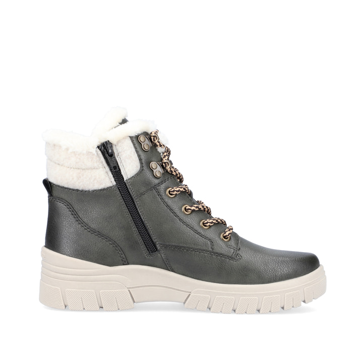 Remonte Artikelnummer D0E71-52 remonte Damen Schnürstiefel grüngrau Saisonschlussverkauf