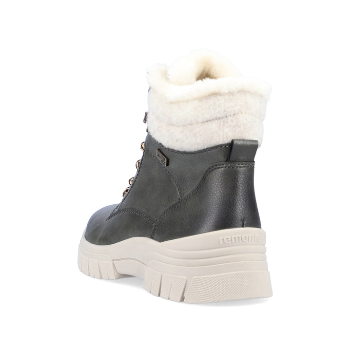 Remonte Artikelnummer D0E71-52 remonte Damen Schnürstiefel grüngrau Saisonschlussverkauf