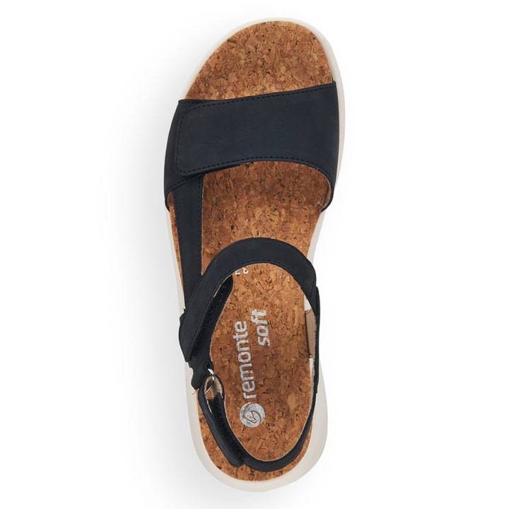 Remonte Artikelnummer D9551-14 remonte Damen Keilsandaletten marineblau Valentinstagsangebot