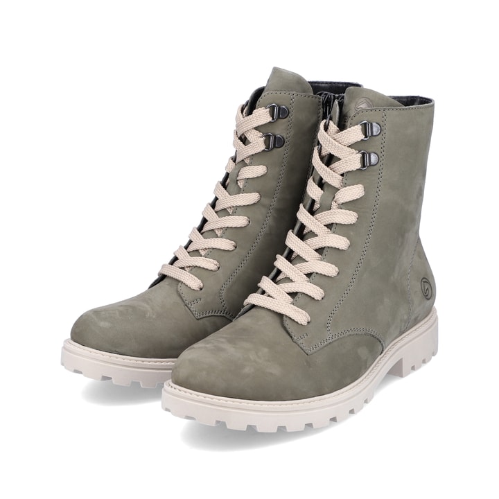 Remonte Artikelnummer D8479-54 remonte Damen Schnürstiefel khakigrün Heißer Verkauf