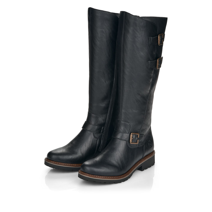 Remonte Artikelnummer R6590-01 remonte Damen Hochschaftstiefel nachtschwarz Neueste Mode