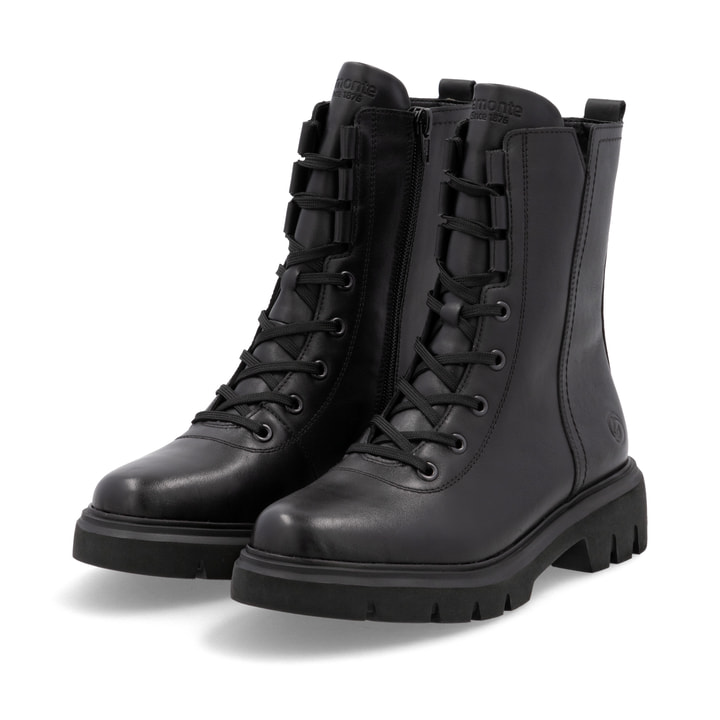 Remonte Artikelnummer D1W76-00 remonte Damen Schnürstiefel nachtschwarz Zeitlich begrenztes Angebot