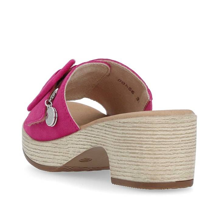 Remonte Artikelnummer D0N56-31 remonte Damen Pantoletten magenta Räumungsverkauf