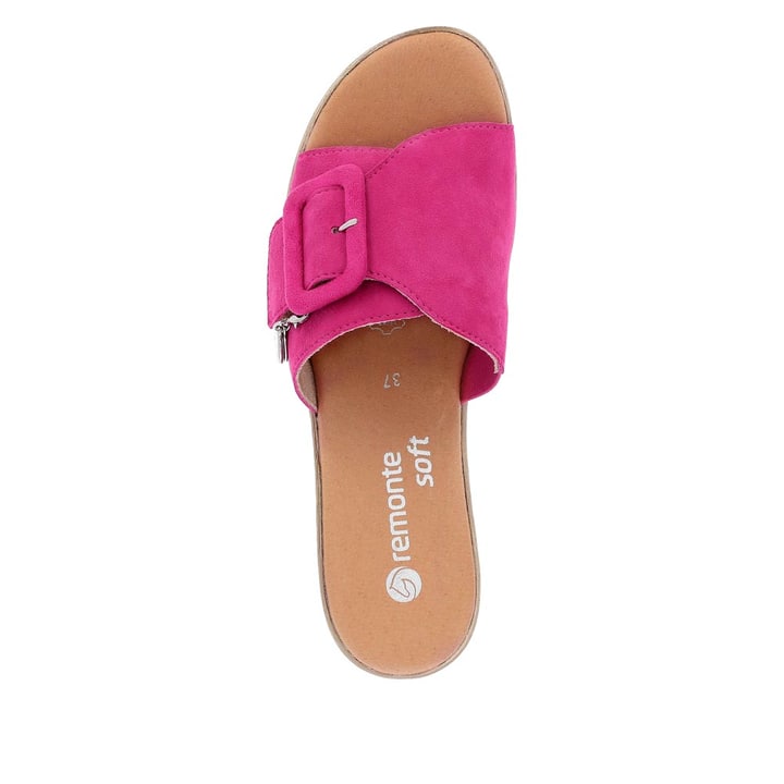 Remonte Artikelnummer D0N56-31 remonte Damen Pantoletten magenta Räumungsverkauf