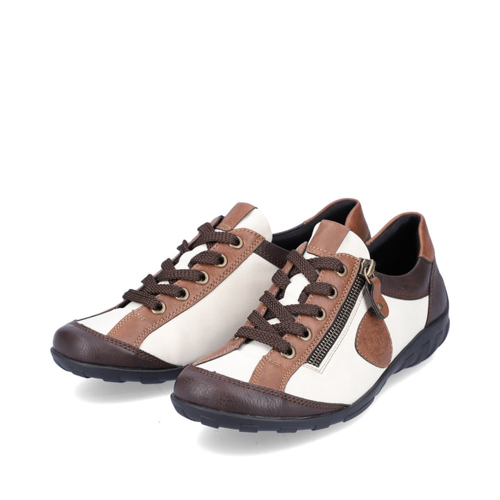 Remonte Artikelnummer R3415-82 remonte Damen Schnürschuhe cremeweiß-schwarz VIP-Rabatte