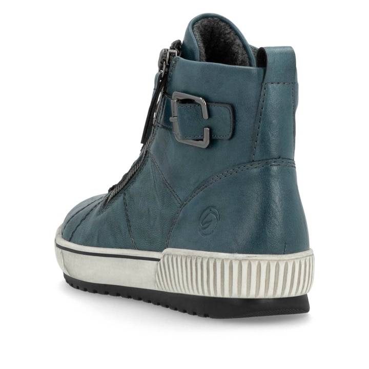 Remonte Artikelnummer D0777-12 remonte Damen Schnürschuhe petrol Begrenzte Freigabe