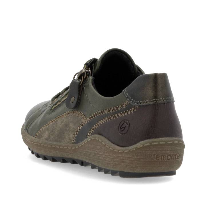 Remonte Artikelnummer R1439-52 remonte Damen Schnürschuhe waldgrün-braun Neueste Stile