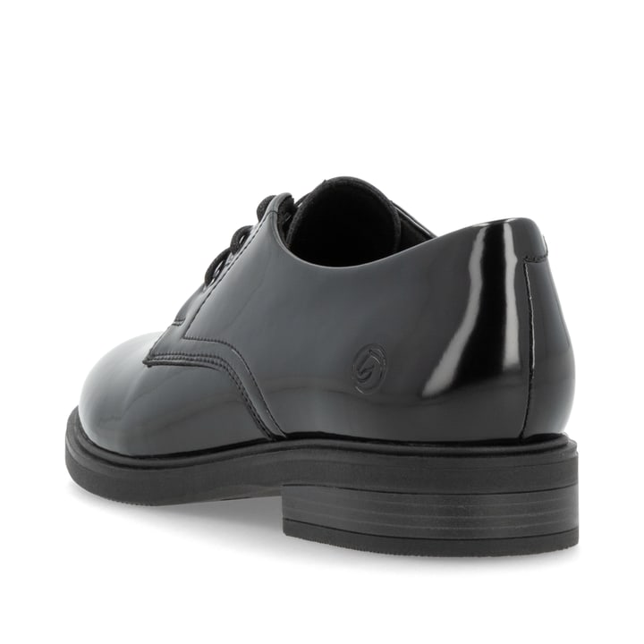 Remonte Artikelnummer D1U02-00 remonte Damen Schnürschuhe glanzschwarz Letzter Tag