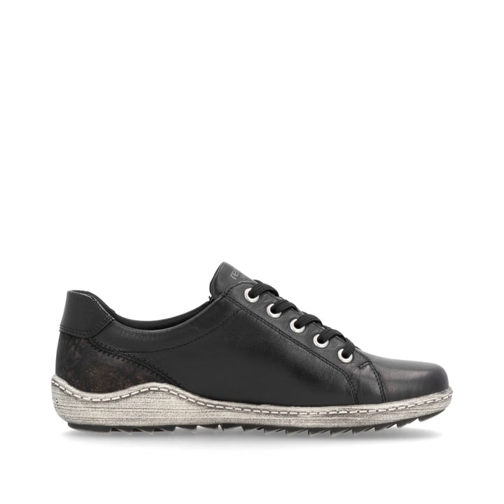 Remonte Artikelnummer R1439-03 remonte Damen Schnürschuhe tiefschwarz-gold Zeitbegrenzte Promotion
