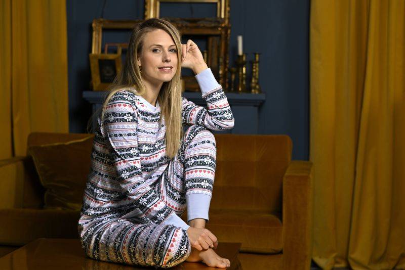 Ringella Pyjama mit Strickbündchen Saisonale Angebote