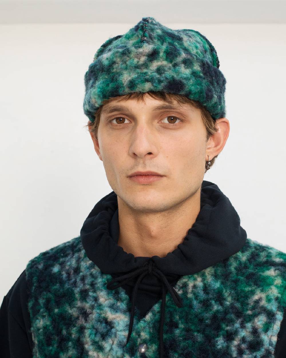 ﻿Rotholz Sherpa Toque Bio Wollmischung - Multi Auslauf