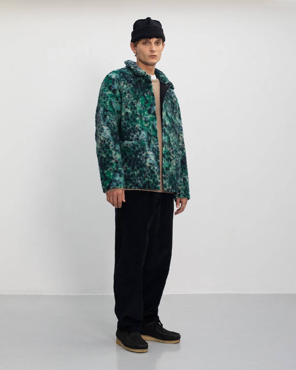 Rotholz Schwere Sherpa Jacke Bio Wollmischung - Multi Verkauf
