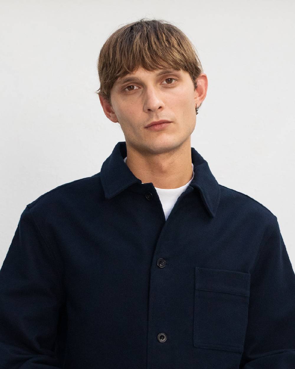 Rotholz Schwere Moleskin Jacke Bio Baumwolle - Blau Online Shopping