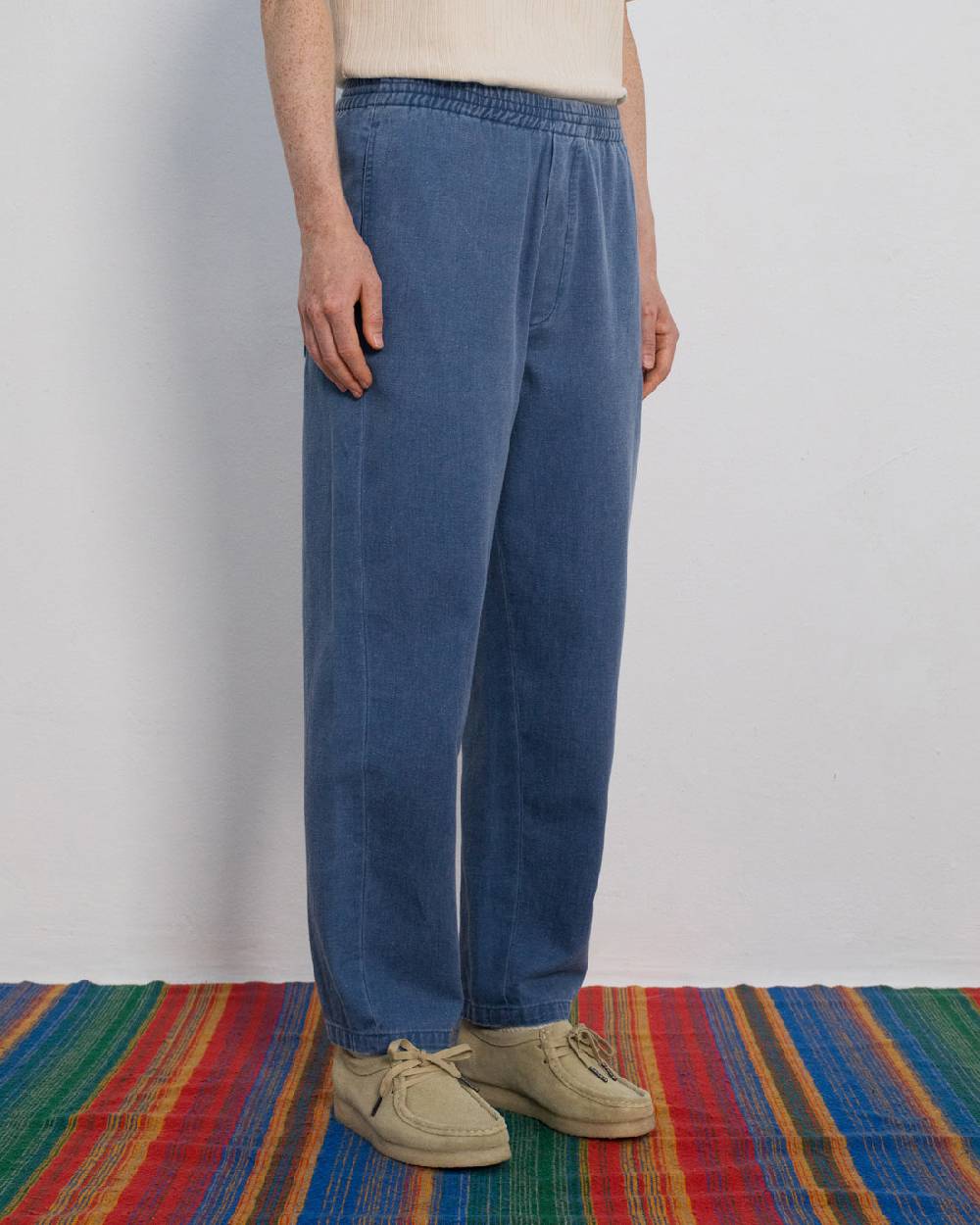 Rotholz Denim Hose Recycelte Baumwolle - Blau Sonderangebote