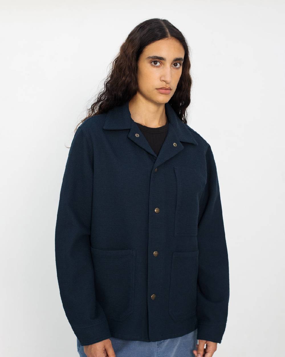 Rotholz Leichte Jacke Waffle Cotton - Blau Bis zu 60% Rabatt