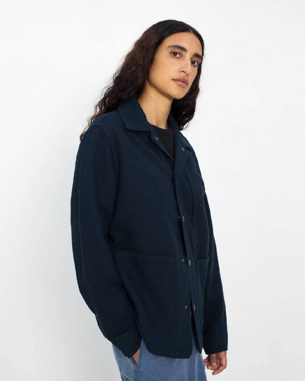 Rotholz Leichte Jacke Waffle Cotton - Blau Bis zu 60% Rabatt