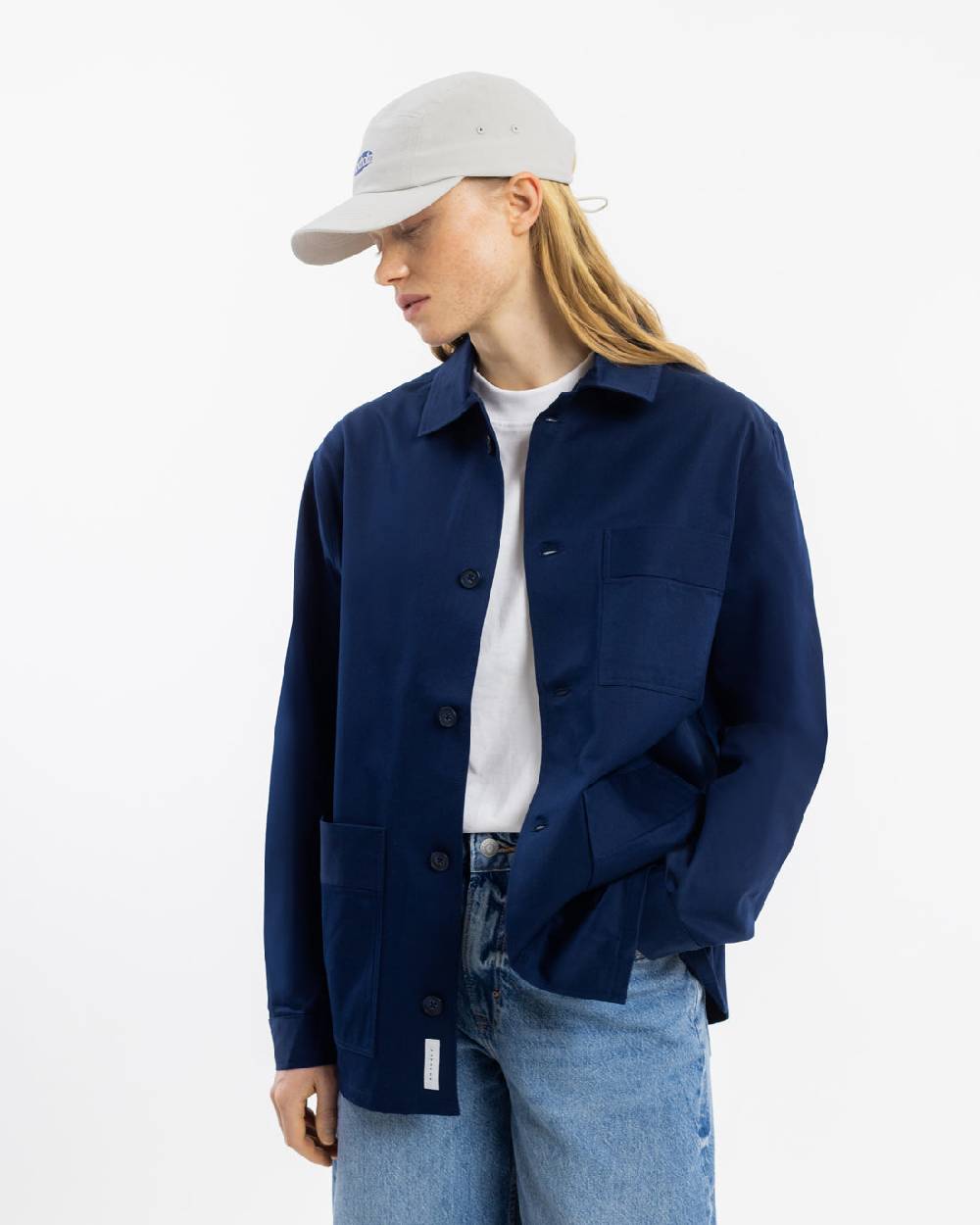 Rotholz Workwear Jacke Bio Twill - Blau Riesige Rabatte