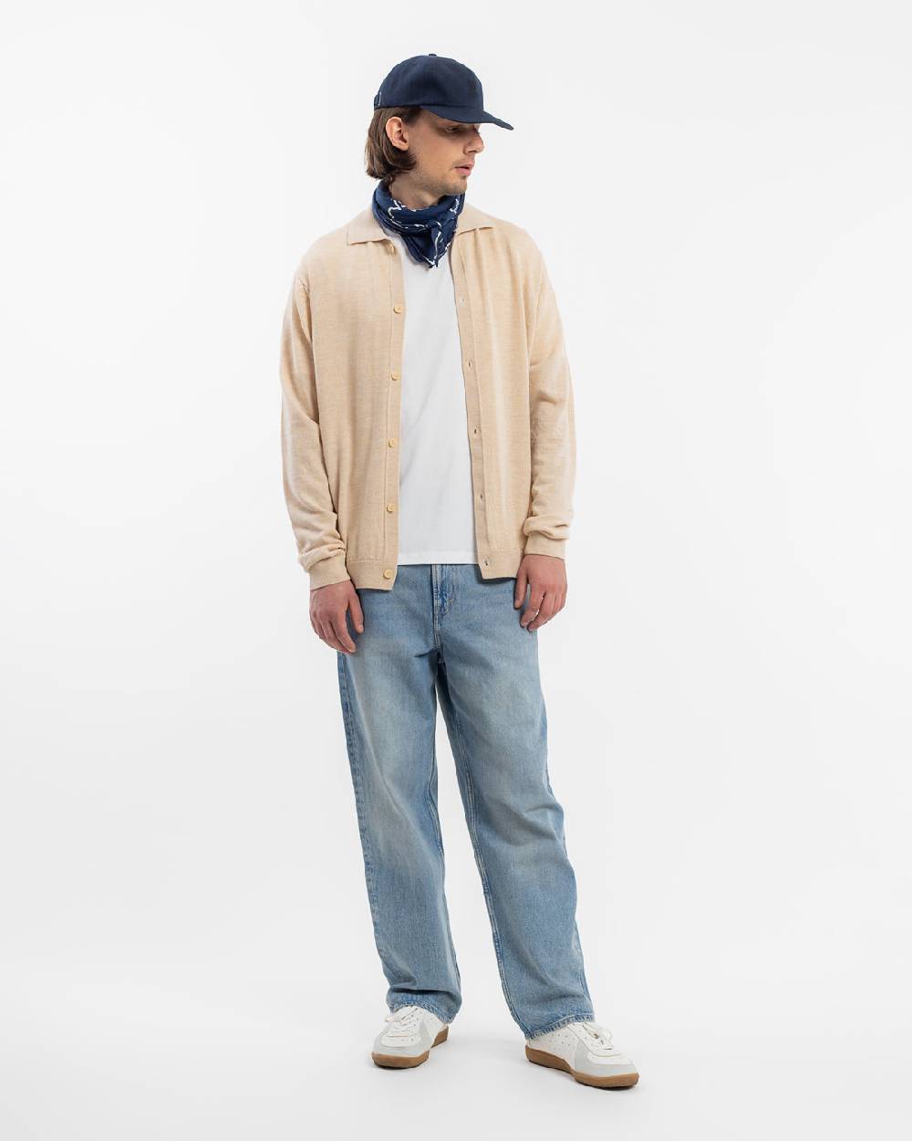 Rotholz Strick Shirt Merinowolle - Sand Verkauf
