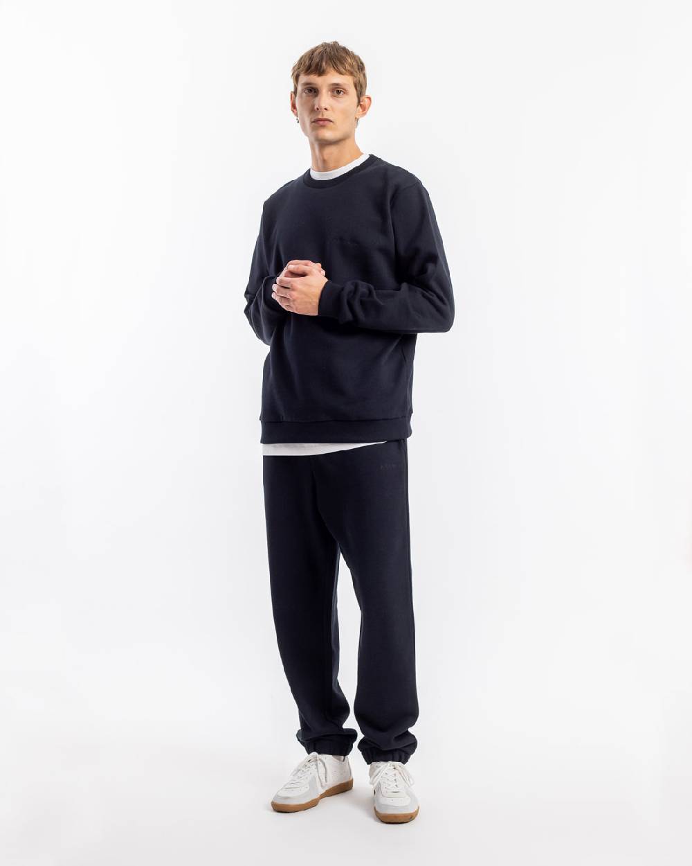 Rotholz Logo Sweatpants Bio Baumwolle - Schwarz Saisonschlussverkauf