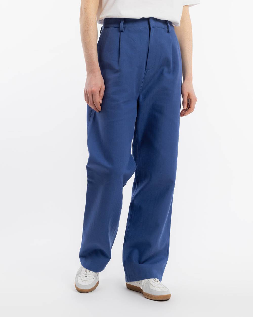 Rotholz High Waist Hose Bio-Baumwolle - Blau Tägliche Deals