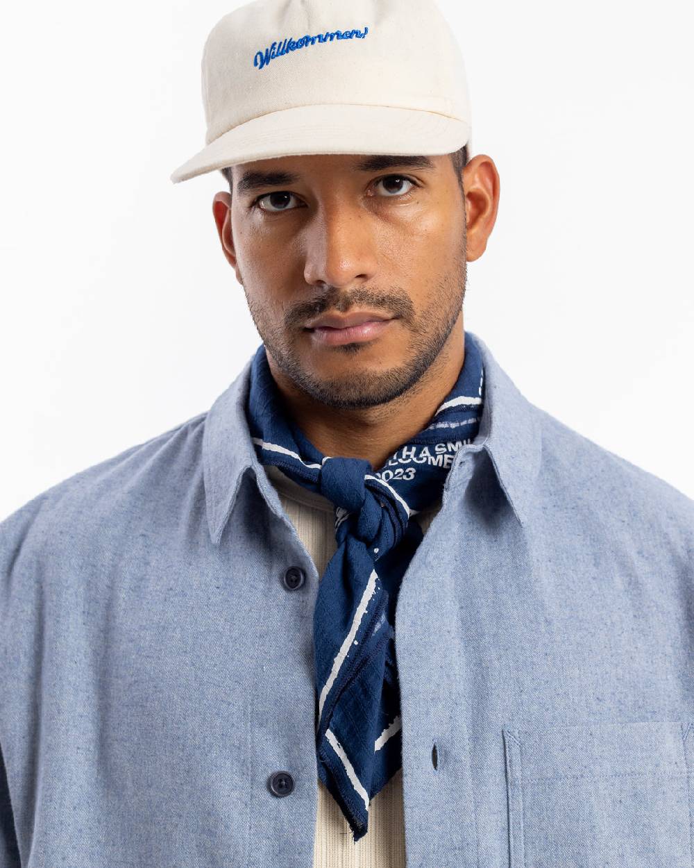Rotholz Hemd Bio Baumwolle - Denim Blau Online