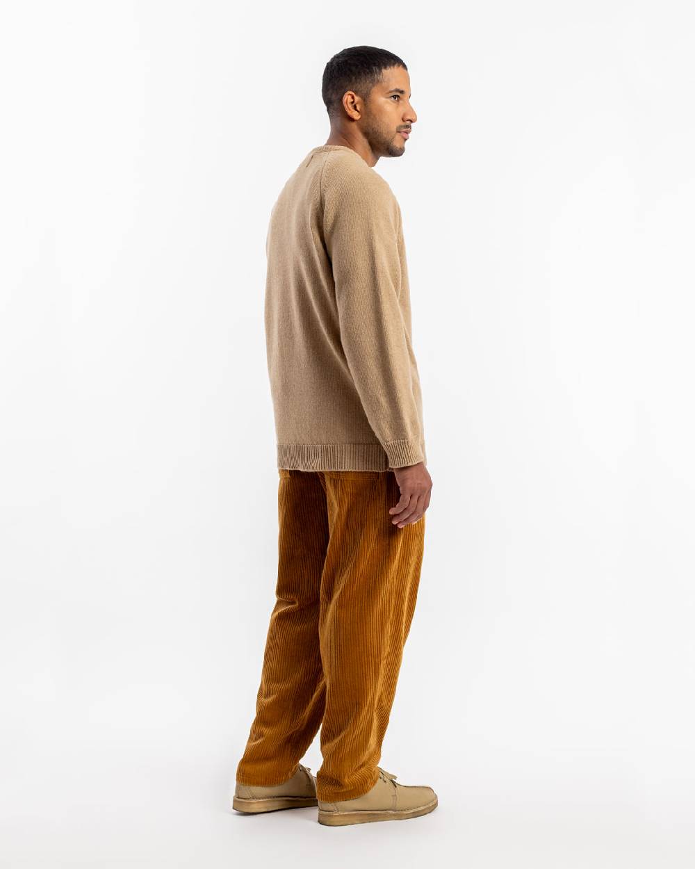 Rotholz Strickpullover Wollmischung - Beige Auslauf
