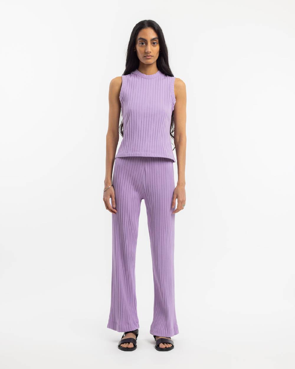 Rotholz Gerippte Hose Bio Baumwolle - Lavendel Online Outlet