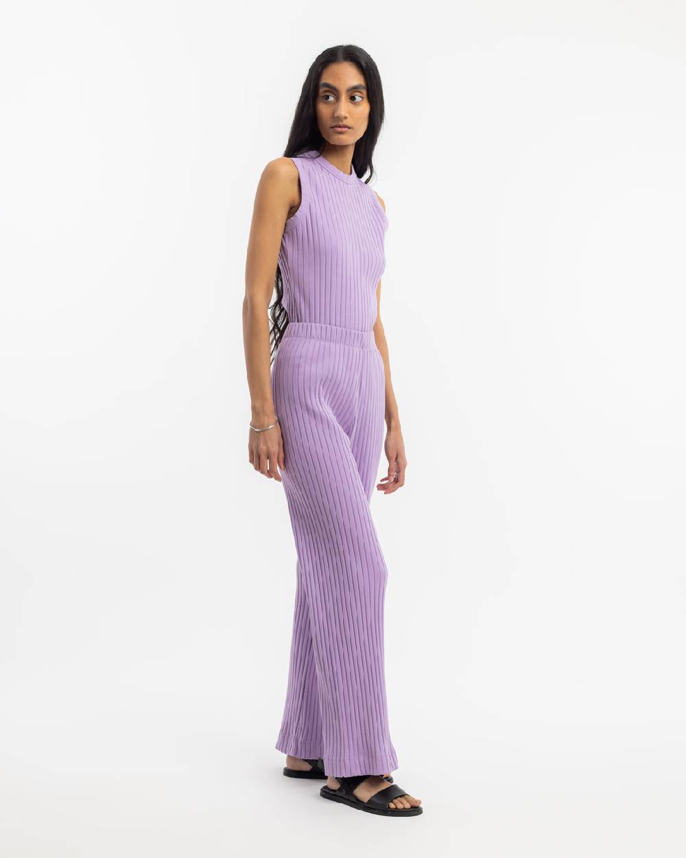 Rotholz Gerippte Hose Bio Baumwolle - Lavendel Online Outlet