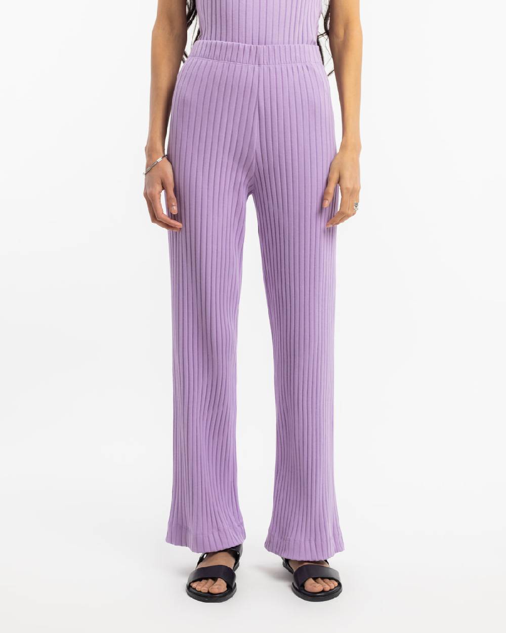 Rotholz Gerippte Hose Bio Baumwolle - Lavendel Online Outlet