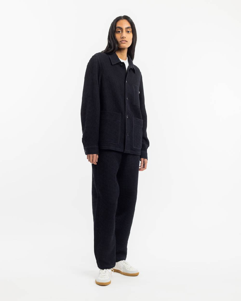 Rotholz Workwear Jacke Waffle Cotton - Schwarz Bestseller