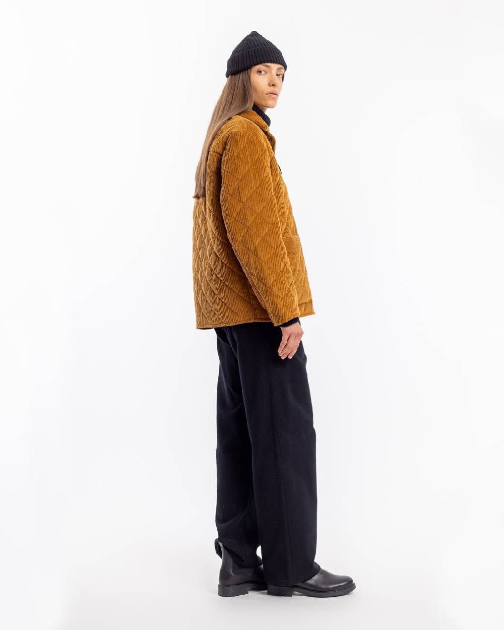 Rotholz Gesteppte Cord Jacke - Toffee Vatertagsangebot