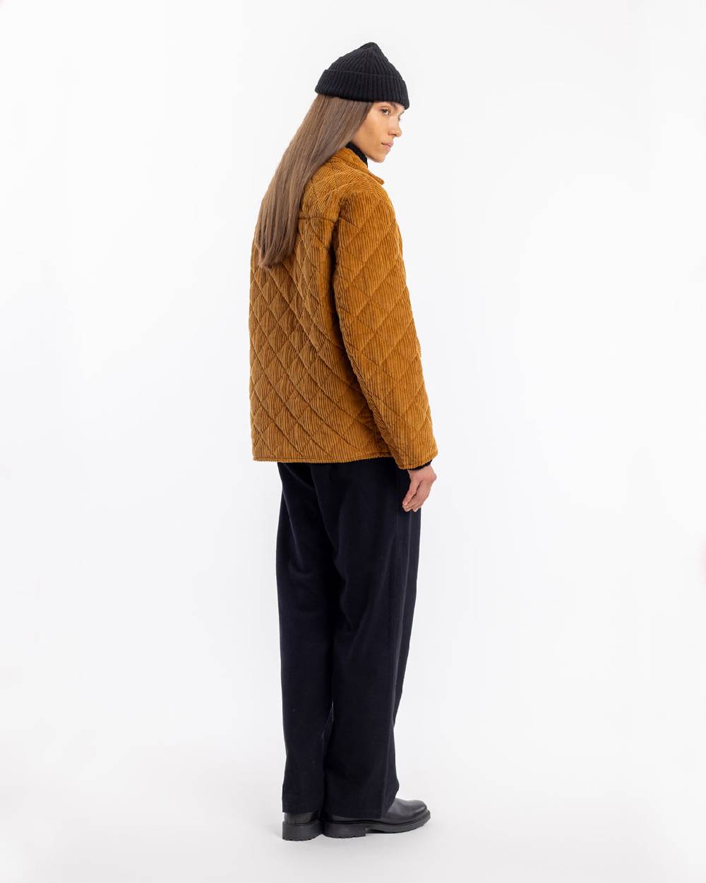 Rotholz Gesteppte Cord Jacke - Toffee Vatertagsangebot