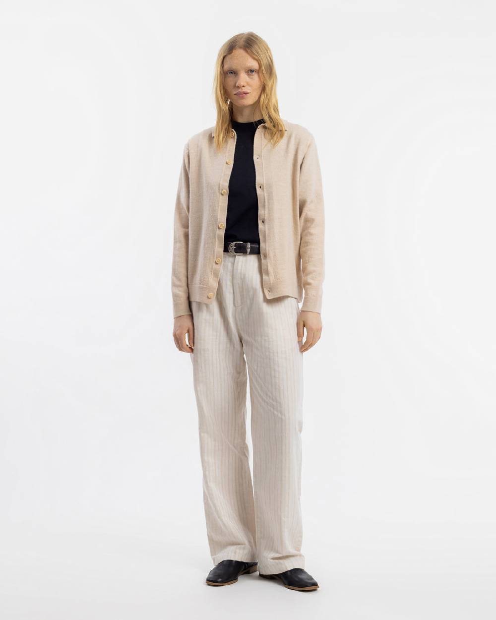 Rotholz Strick Shirt Merinowolle - Sand Bestseller