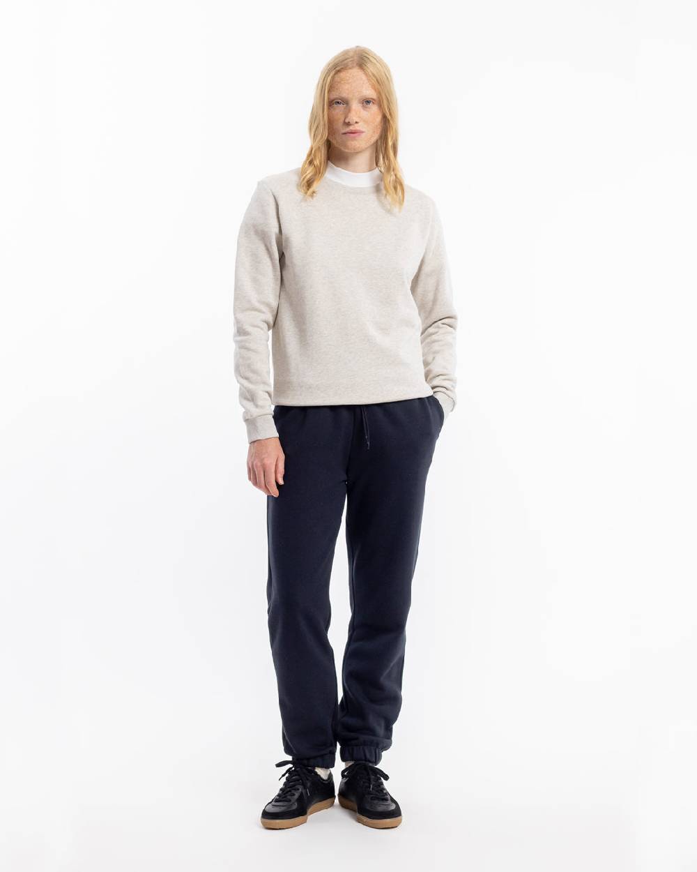 Rotholz Logo Sweatpants Bio Baumwolle - Schwarz Speichern exportieren