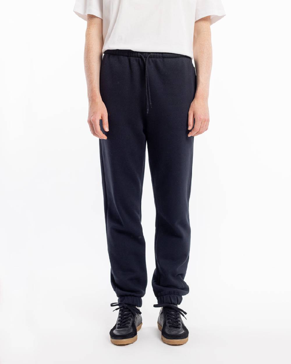 Rotholz Logo Sweatpants Bio Baumwolle - Schwarz Speichern exportieren
