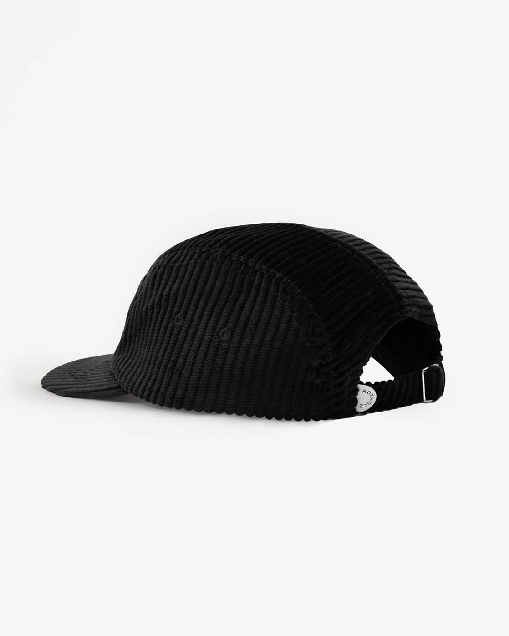 Rotholz Cord 5-Panel Bio Baumwolle - Schwarz Günstig kaufen