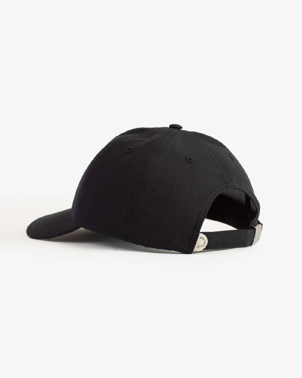 Rotholz Logo Dad Cap Bio Baumwolle - Schwarz Wochenangebot