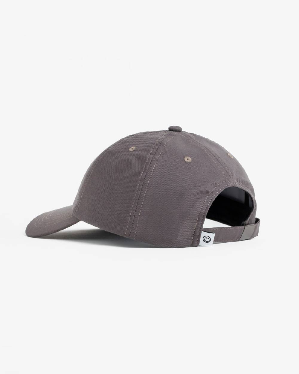 Rotholz Dad Cap aus Bio-Baumwolle Grau VIP-Rabatte