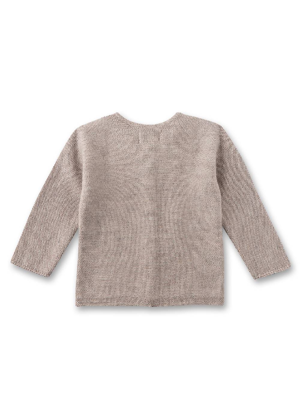 Sanetta Baby-Strickpullover Beige aus Wolle Hotsell